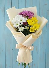 Букет цветов из:  Хризантемы в Чике
