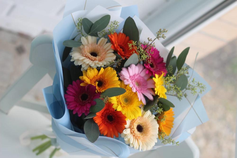 Букет цветов из: Герберы в Чике