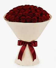 Букет 101 Бордовая роза Блэк Бакарра #REPLACE_PRED# Чике