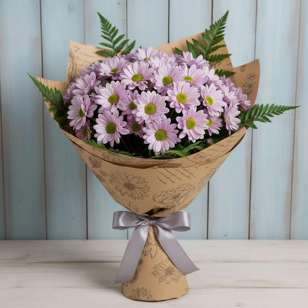 Букет цветов из: Хризантемы в Чике