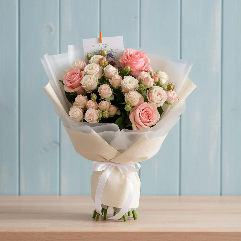 Букет цветов из: Розы в Чике