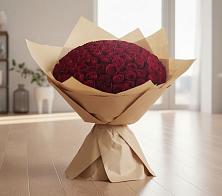 Букет 101 Красная роза в Чике