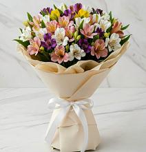 Букет цветов из:  Альстромерии #REPLACE_PRED# Чике
