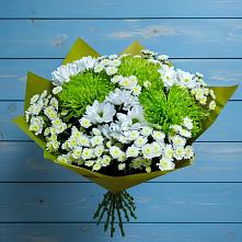 Букет цветов из:  Хризантемы в Чике