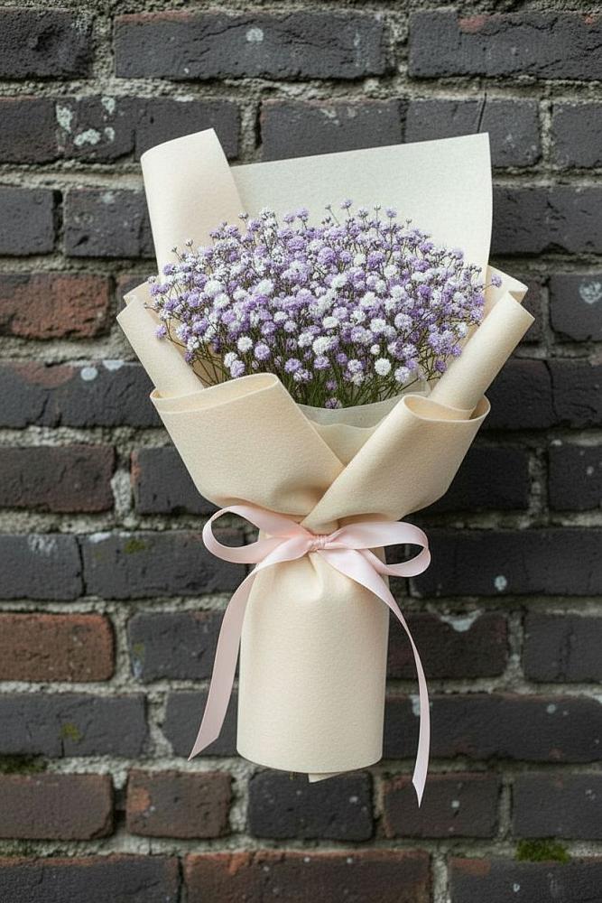 Букет цветов из: Гипсофила в Чике