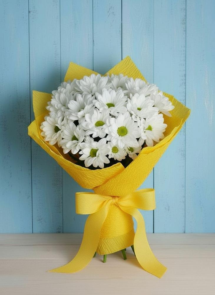 Букет цветов из: Хризантемы в Чике