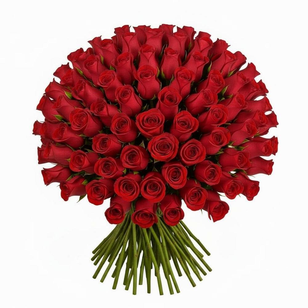 Букет Красные розы Чери Лав в Чике