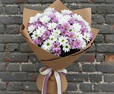 Букет цветов из:  Хризантемы #REPLACE_PRED# Чике