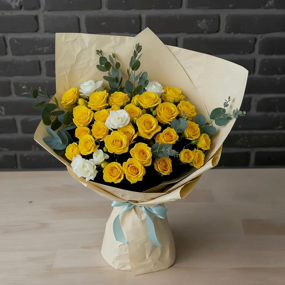 Букет цветов из: Розы в Чике